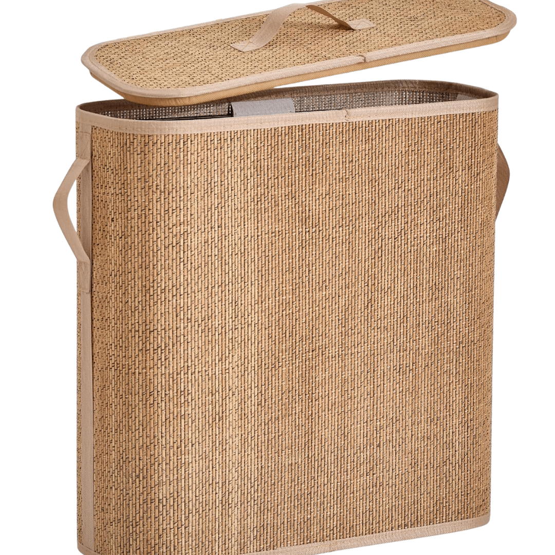 Bamboo Toilet paper holder/organizer for 16 rolls