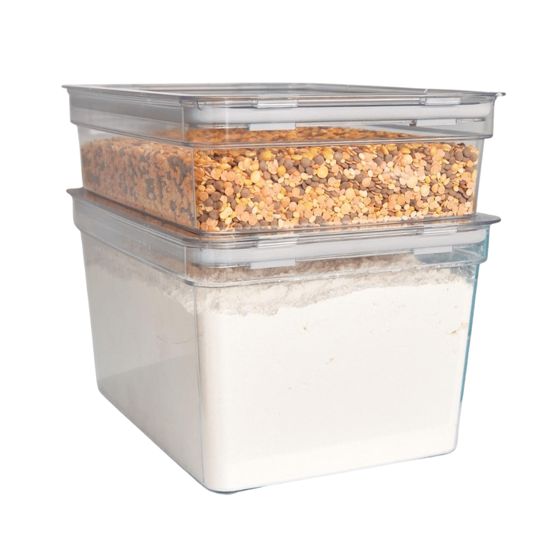 iDesign Large Tall Dry Goods Storage Bin for Dry goods and pantry organization
